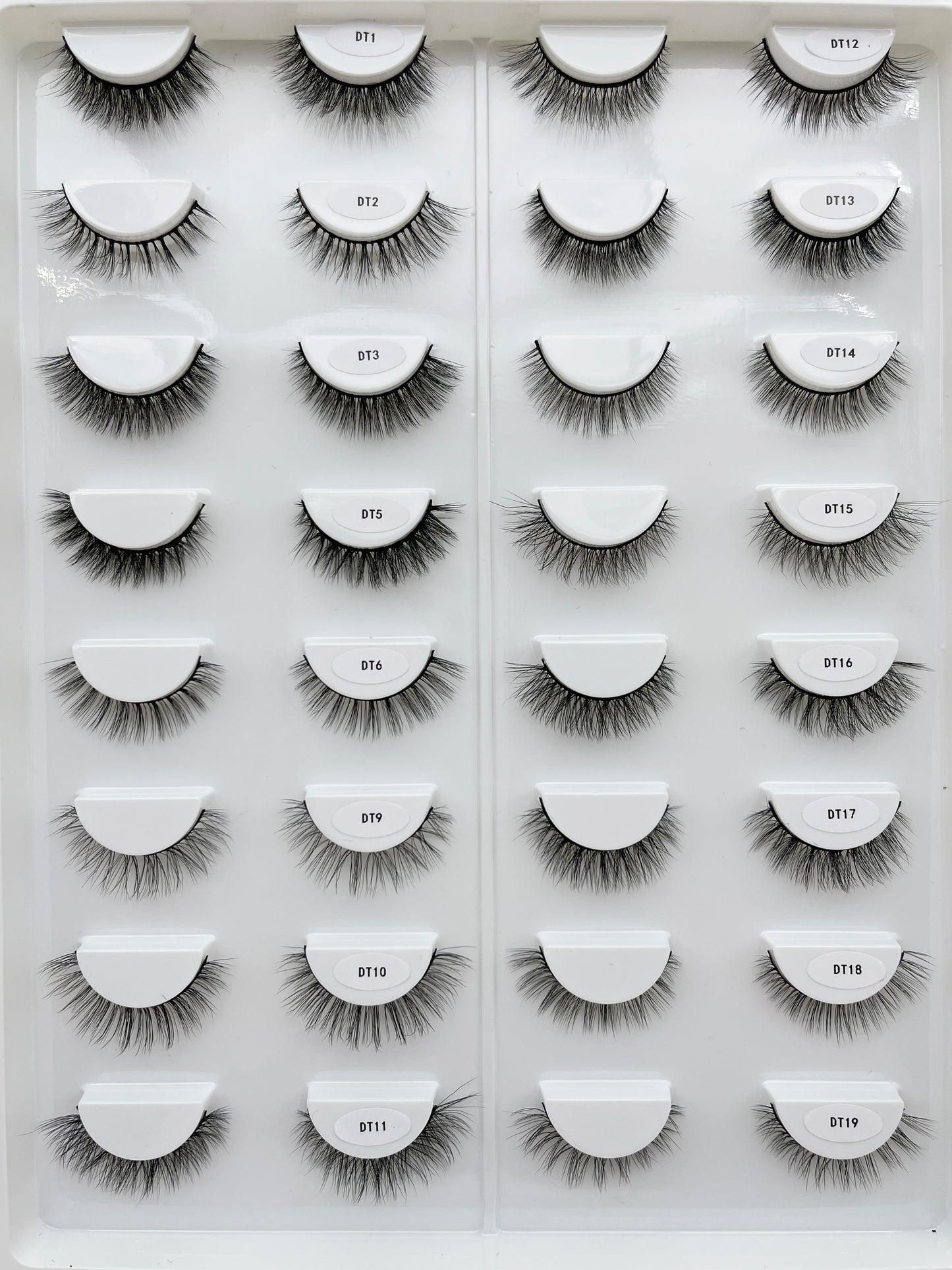 Ciglia finte di visone da 10 mm