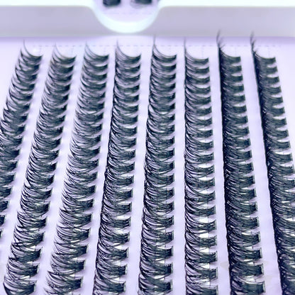 SX02 DIY Cluster Lashes (8mm-16mm mixed) D curl