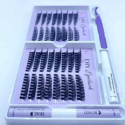 SX03 DIY Cluster Lashes (8mm-16mm mixed) D curl
