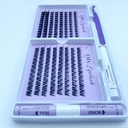 SX06 DIY Cluster Lashes (8mm-16mm mixed) D curl