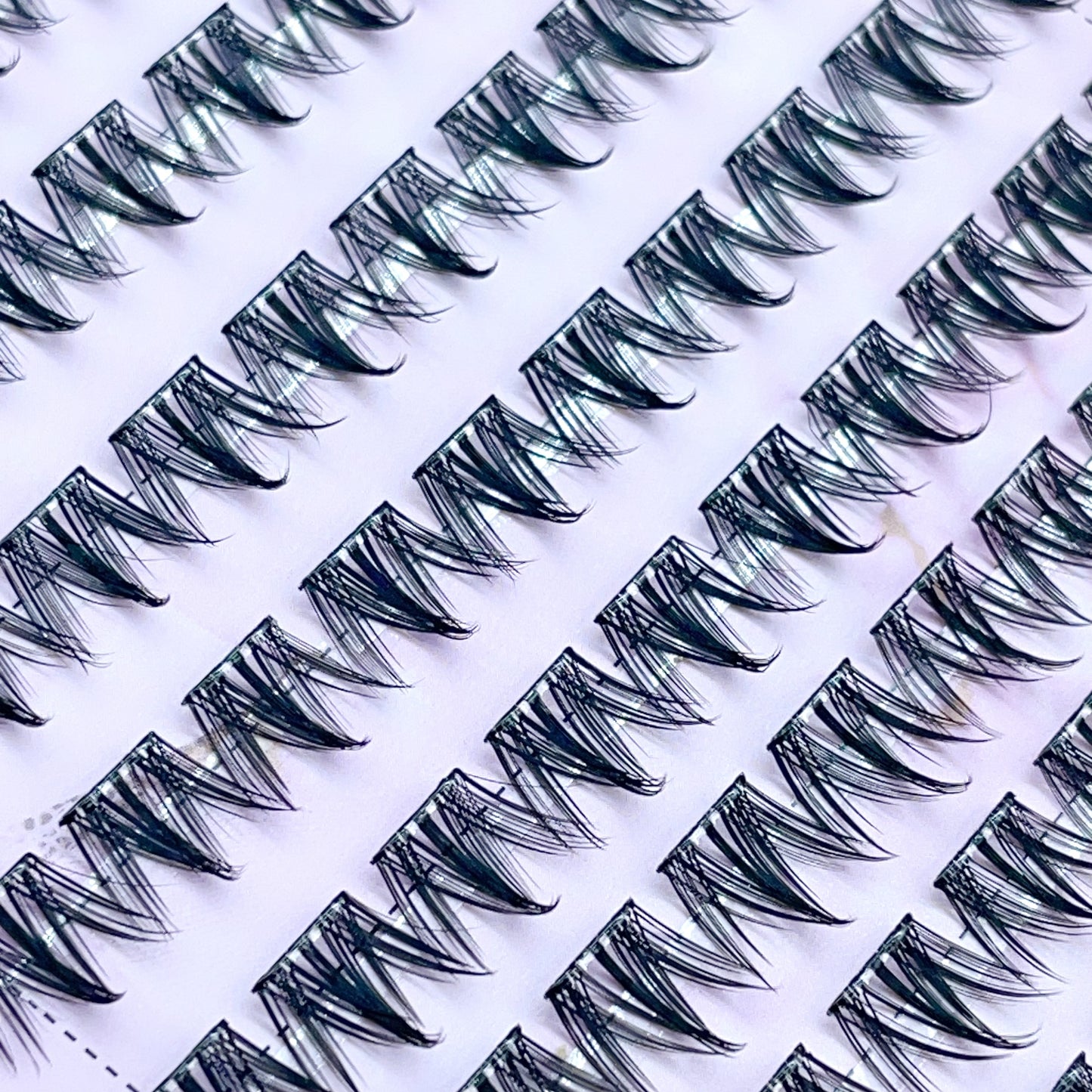 FS06 Self-adhesive Cluster Lashes (8mm-16mm mixed) D curl