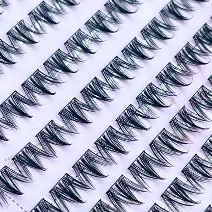 FS06 Self-adhesive Cluster Lashes (8mm-16mm mixed) D curl