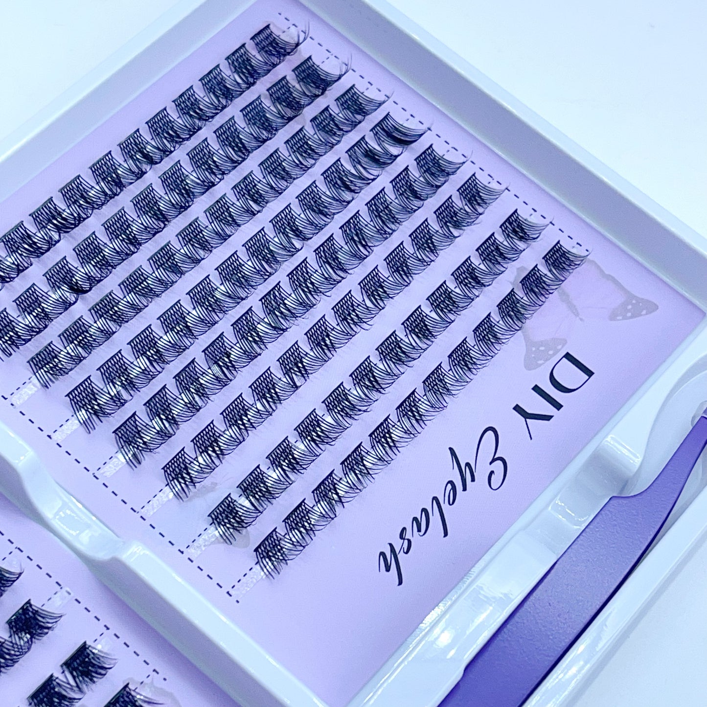 SX07 DIY Cluster Lashes (8mm-16mm mixed) D curl