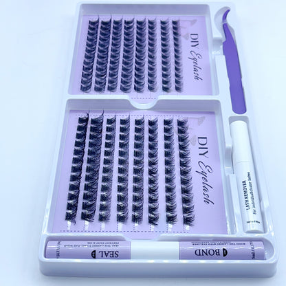 SX07 DIY Cluster Lashes (8mm-16mm mixed) D curl