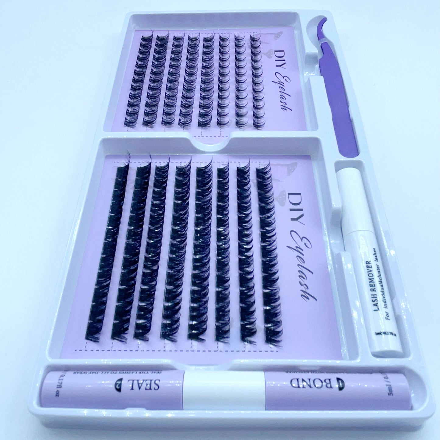 SX08 DIY Cluster Lashes (8mm-16mm mixed) D curl