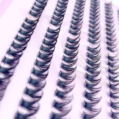 MG08 Self-adhesive Cluster Lashes (8mm-16mm mixed) D curl