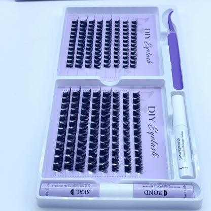 SX09 DIY Cluster Lashes (8mm-16mm mixed) D curl