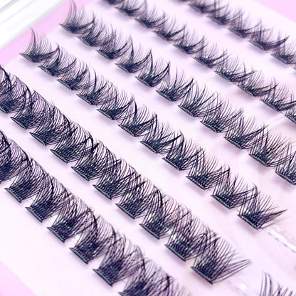 MG09 Self-adhesive Cluster Lashes (8mm-16mm mixed) D curl
