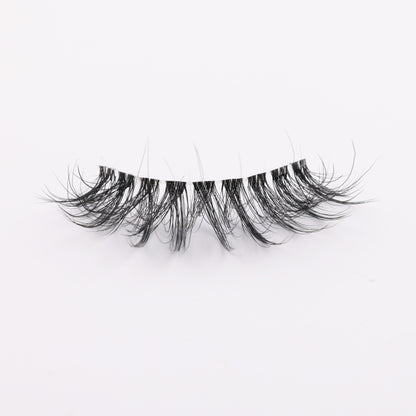 Clear faux mink lashes FM01