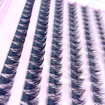 MG11 Self-adhesive Cluster Lashes (8mm-16mm mixed) D curl