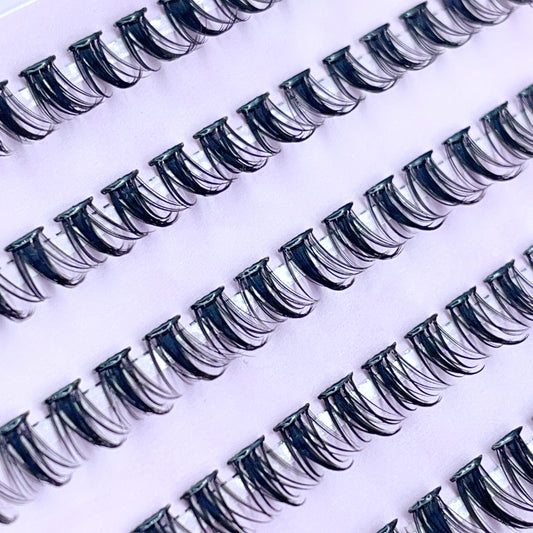 FS11 Self-adhesive Cluster Lashes (8mm-16mm mixed) D curl