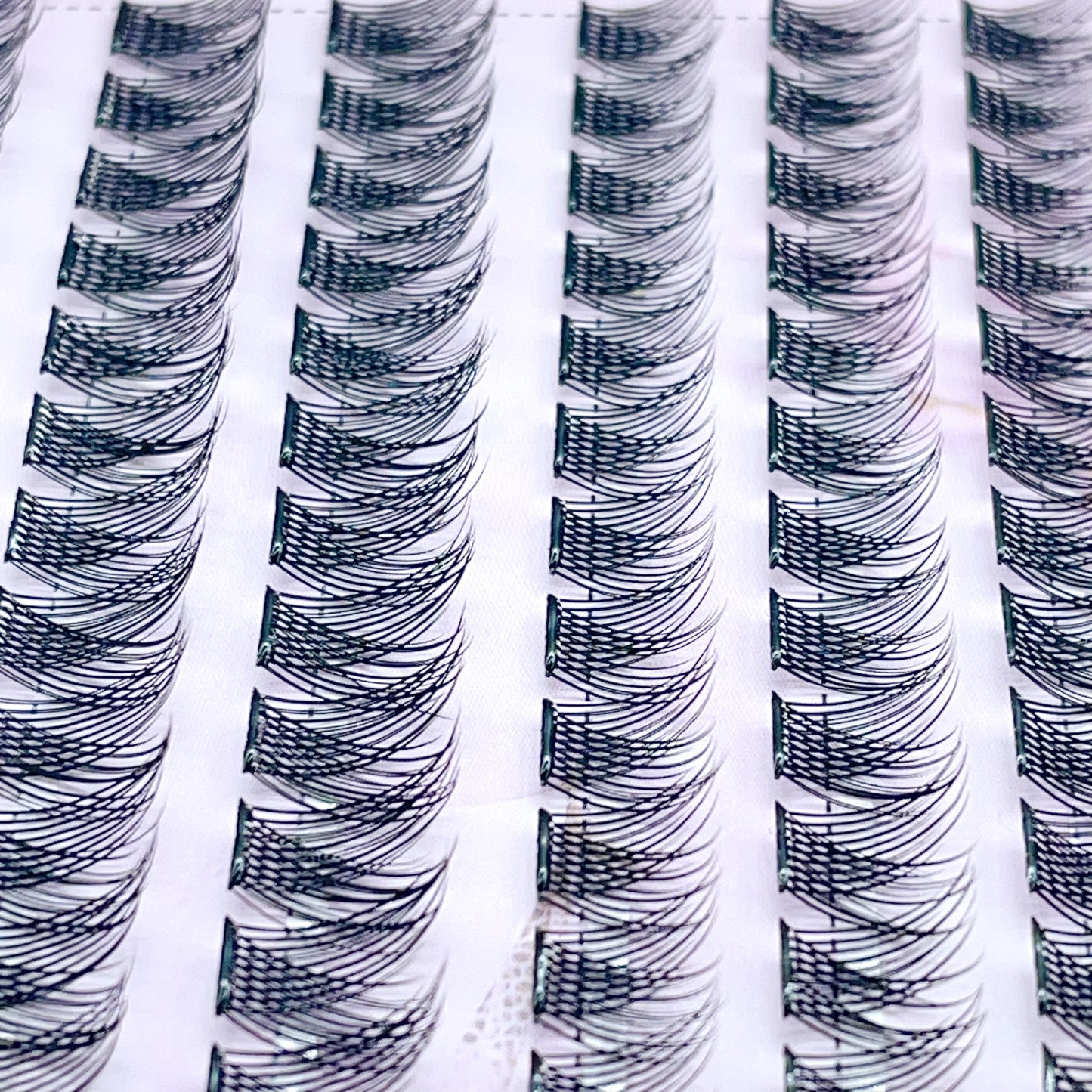 FS14 Self-adhesive Cluster Lashes (8mm-16mm mixed) D curl