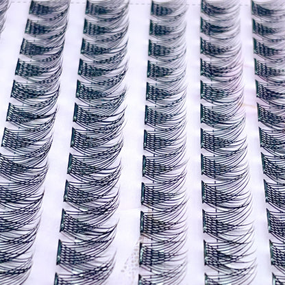 FS14 Self-adhesive Cluster Lashes (8mm-16mm mixed) D curl