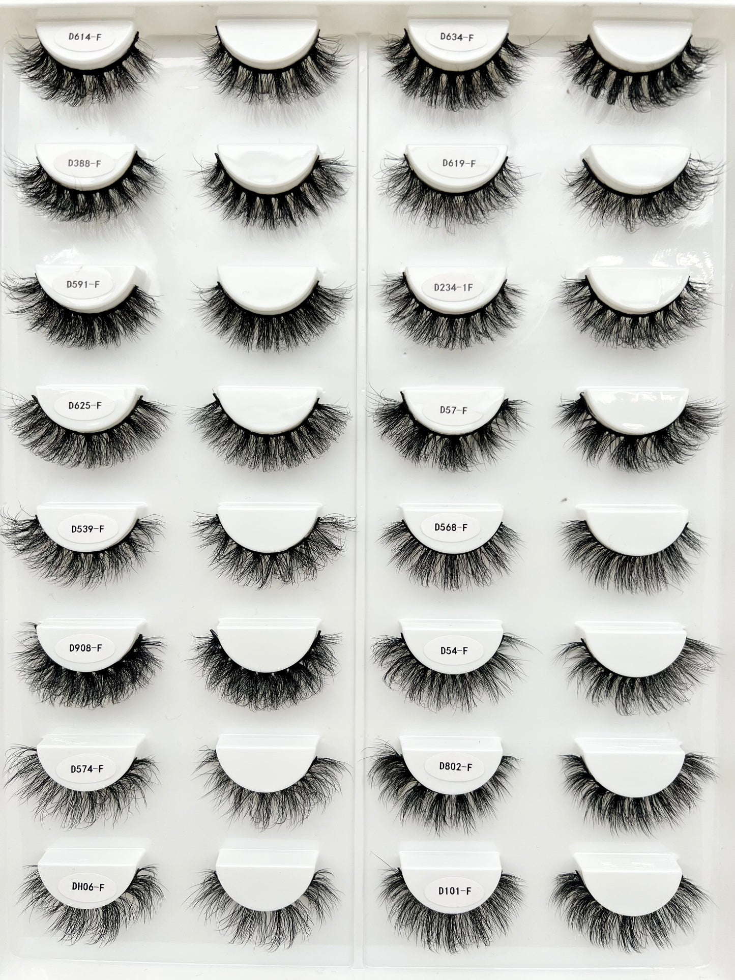 15MM Faux mink lash book