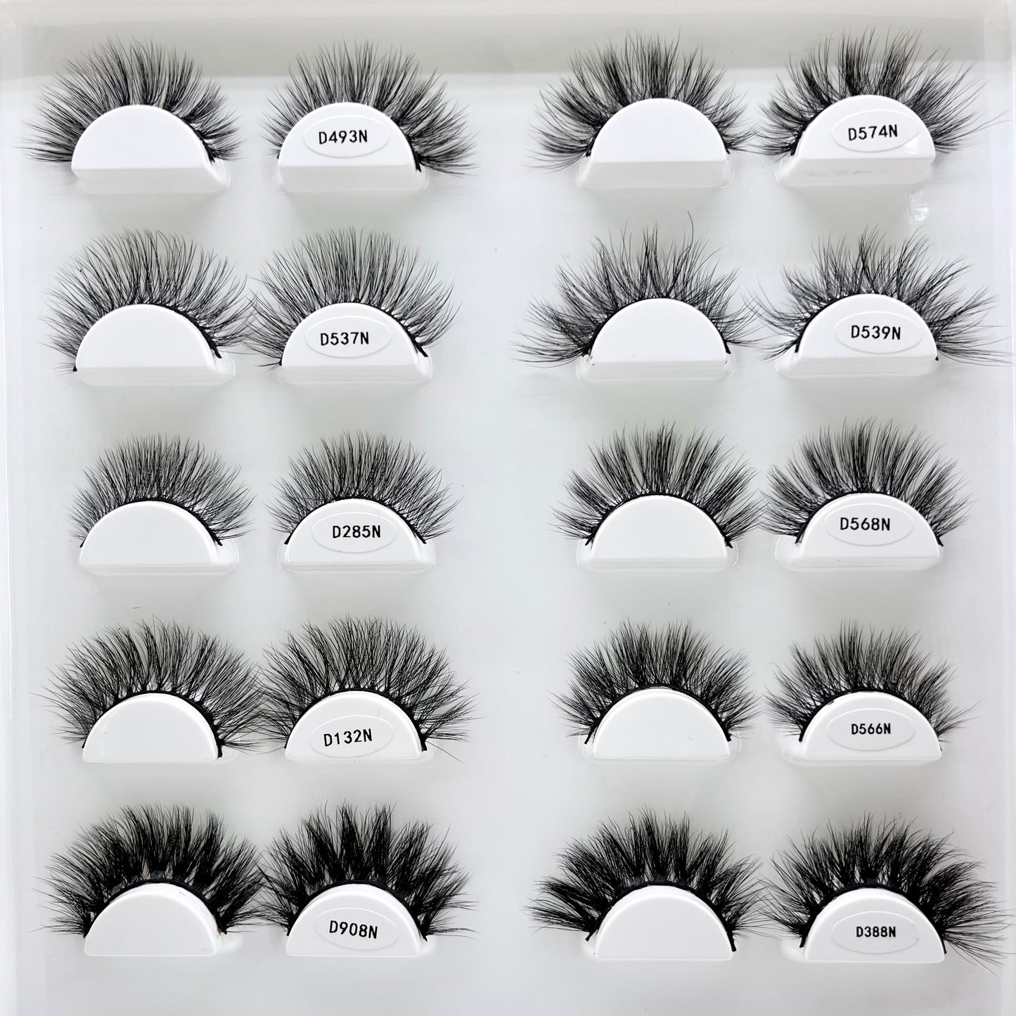 15MM Faux mink lash book