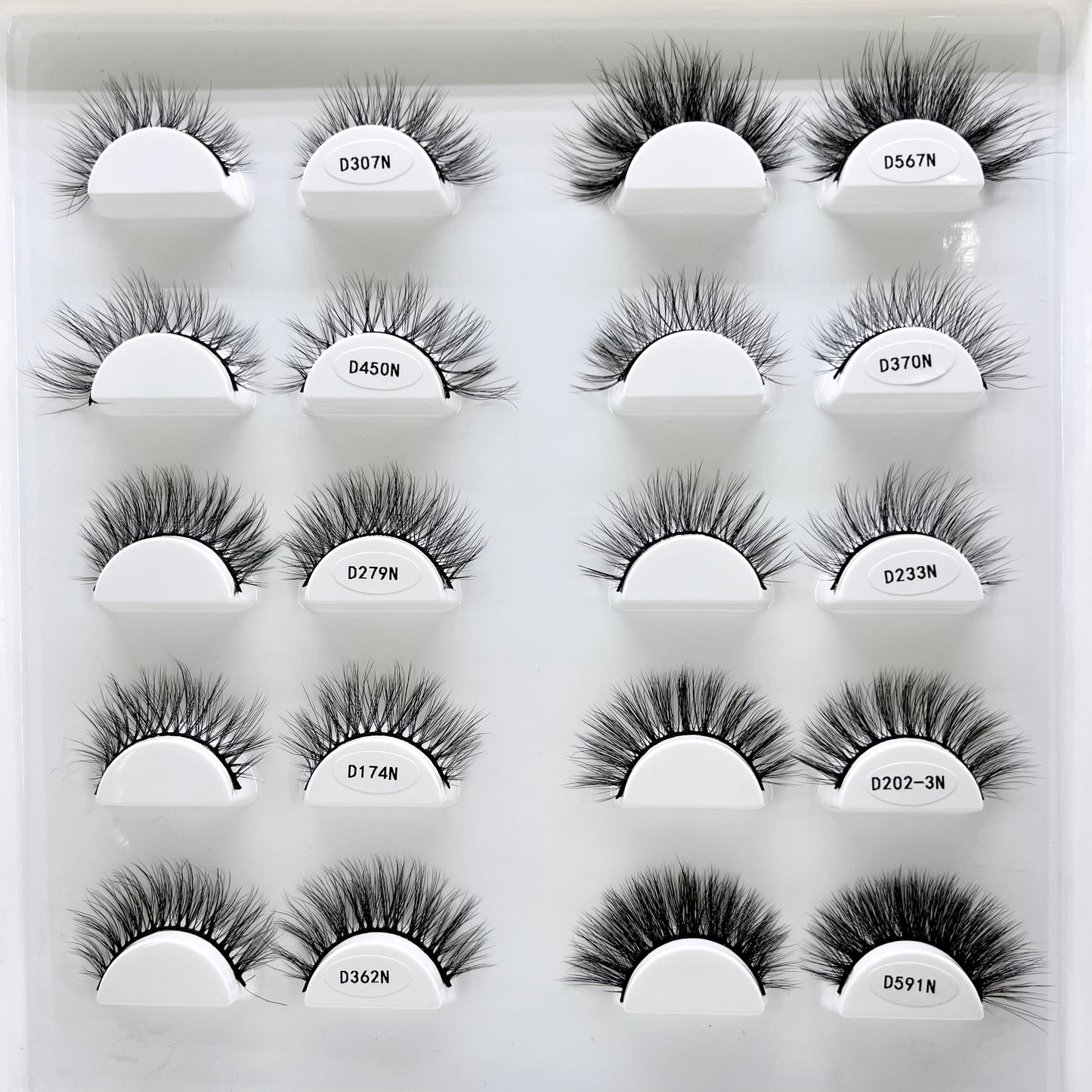 15MM Faux mink lash book