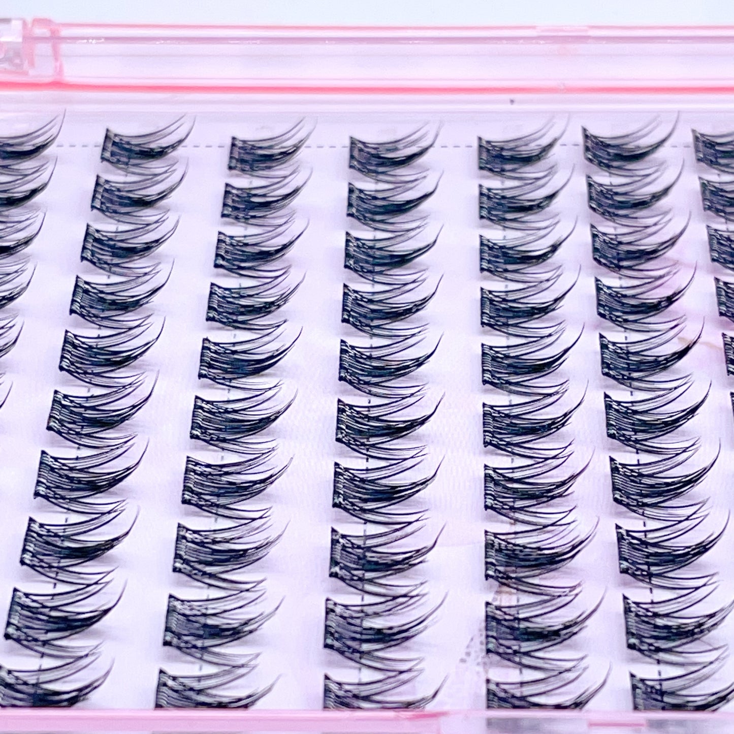 FS17 Self-adhesive Cluster Lashes (8mm-16mm mixed) D curl
