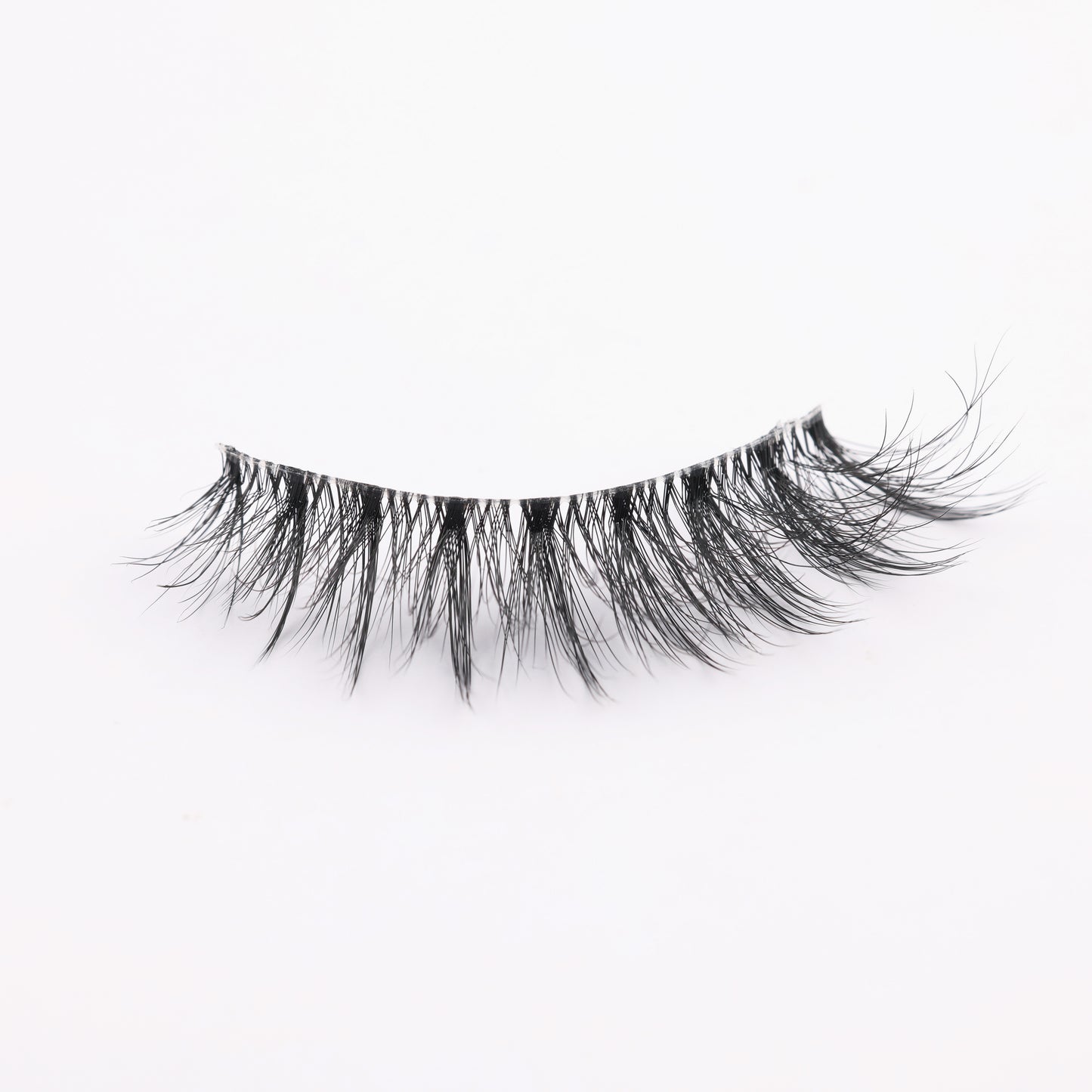 Clear faux mink lashes FM09