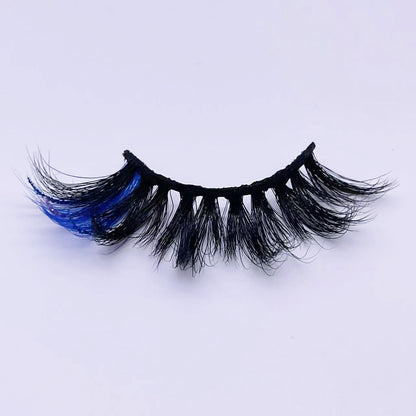 3D  mink glitter color lashes 45A-3CS