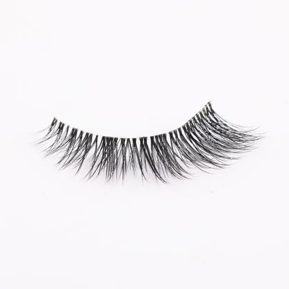 Clear faux mink lashes T115