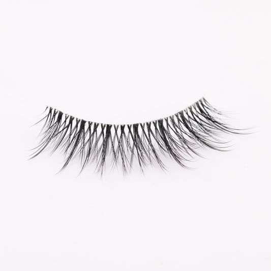 Clear faux mink lashes T118