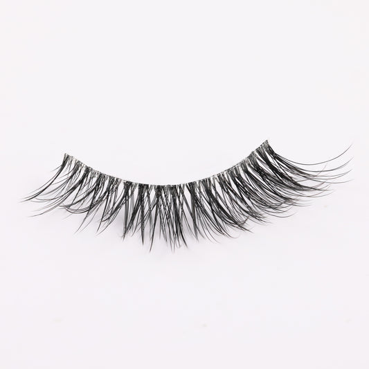 Clear faux mink lashes T117