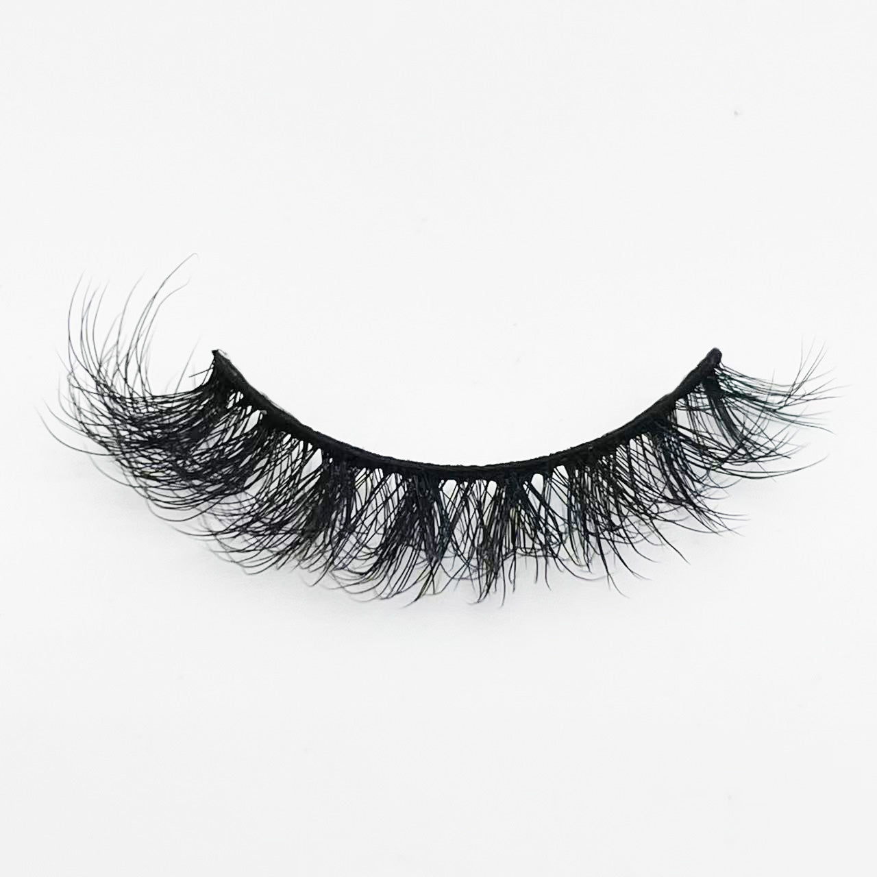 15mm faux mink fluffy lashes D539-F