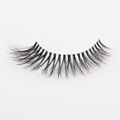 Clear faux mink lashes T107