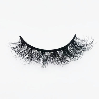 15mm faux mink fluffy lashes D619-F