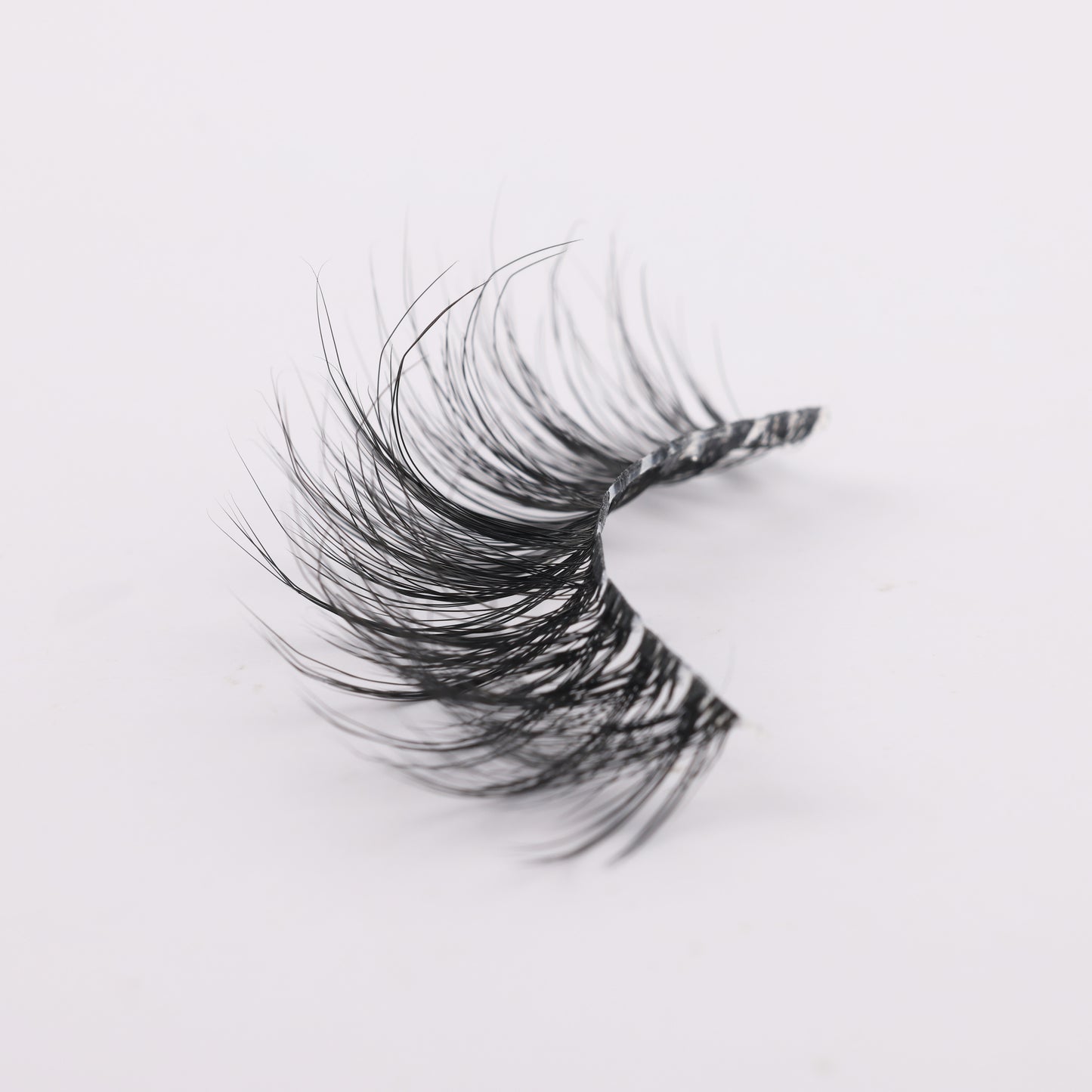 Clear faux mink lashes FM01