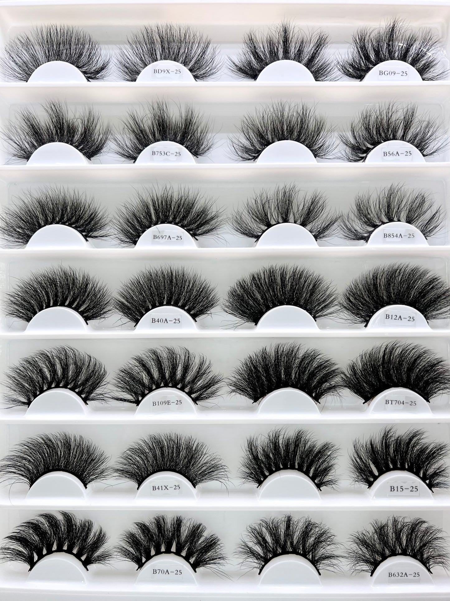 25MM Faux mink lash book