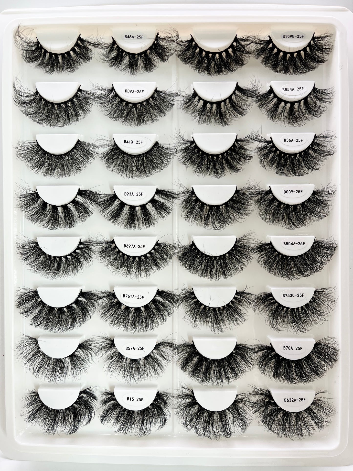 25MM Faux mink lash book