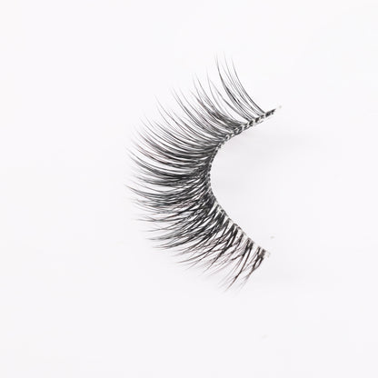 Clear faux mink lashes T115