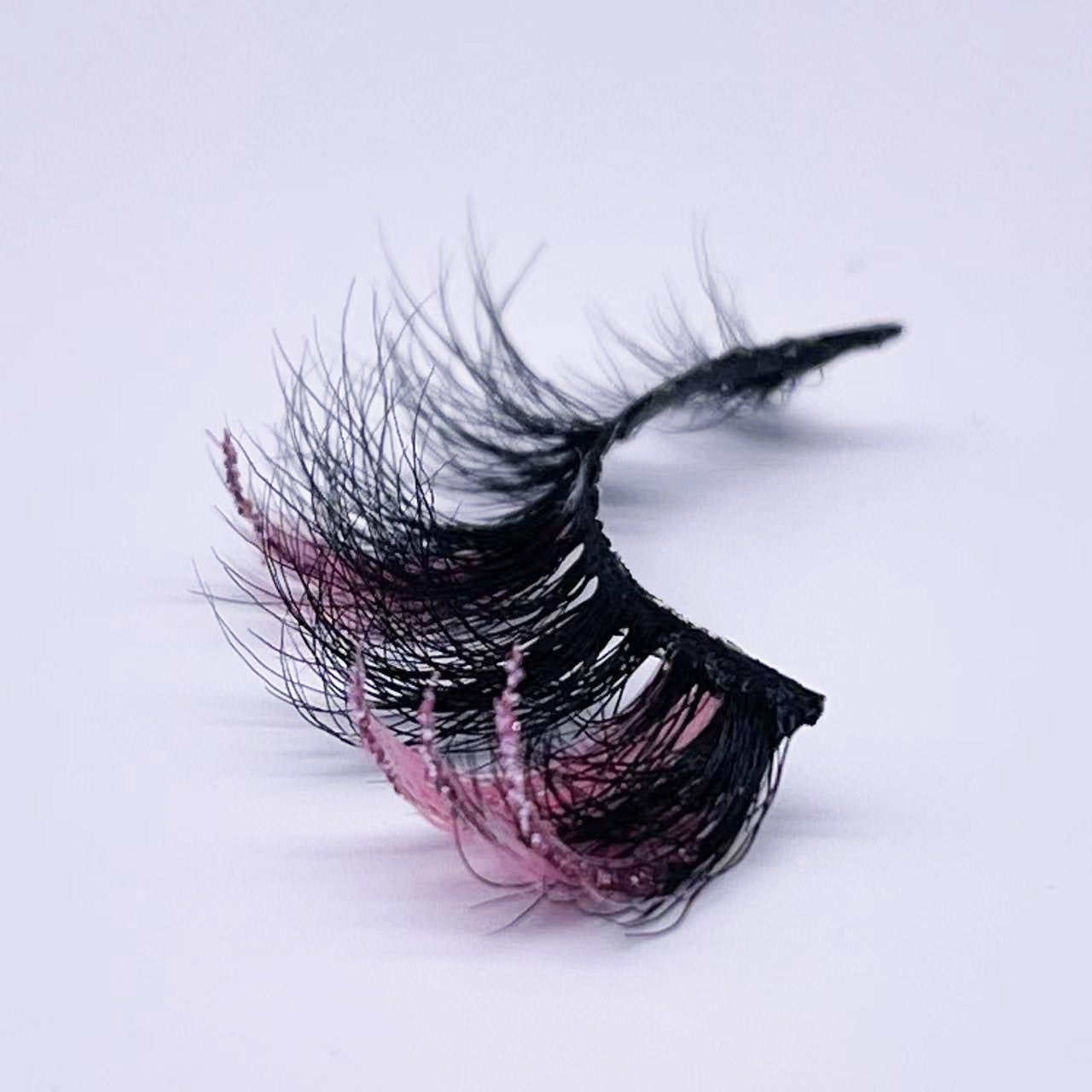 3D  mink glitter color lashes 8853-92CS