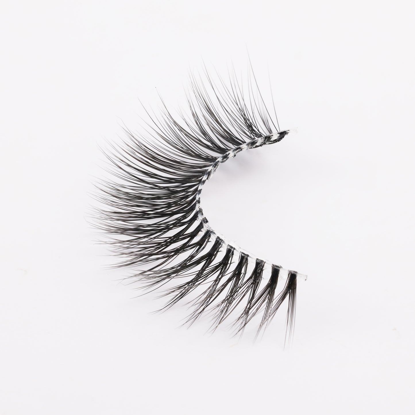 Clear faux mink lashes T107