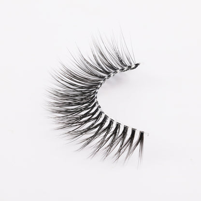 Clear faux mink lashes T107