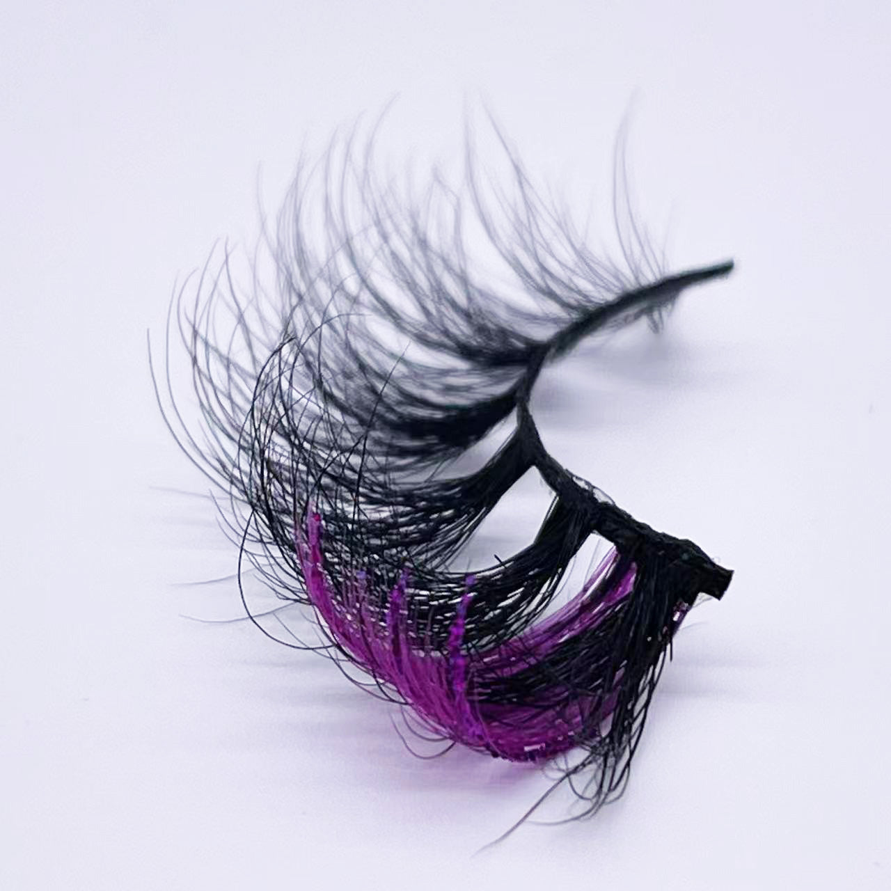 3D  mink glitter color lashes 8A-6CS