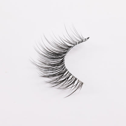 Clear faux mink lashes T109