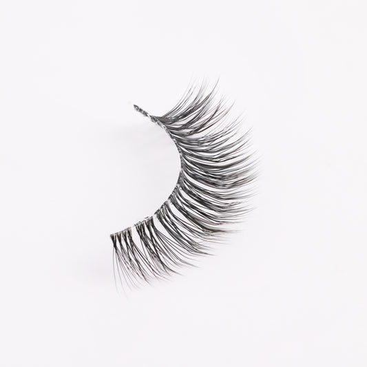 Clear faux mink lashes T101