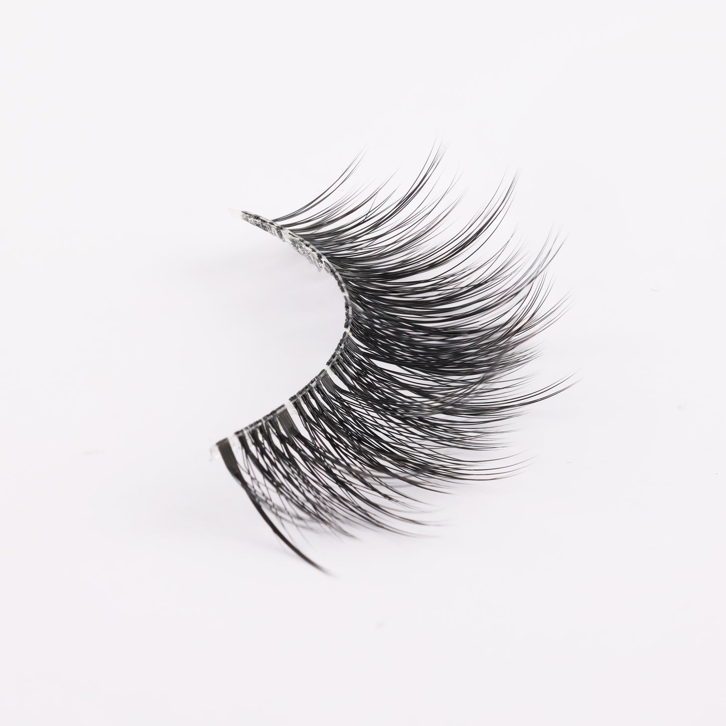 Clear faux mink lashes T114