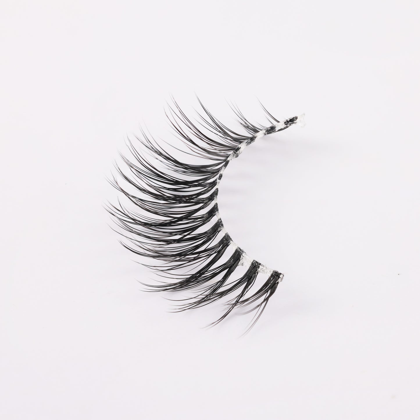 Clear faux mink lashes T113