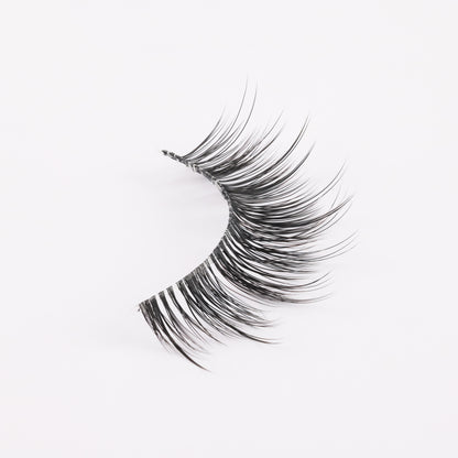 Clear faux mink lashes T110