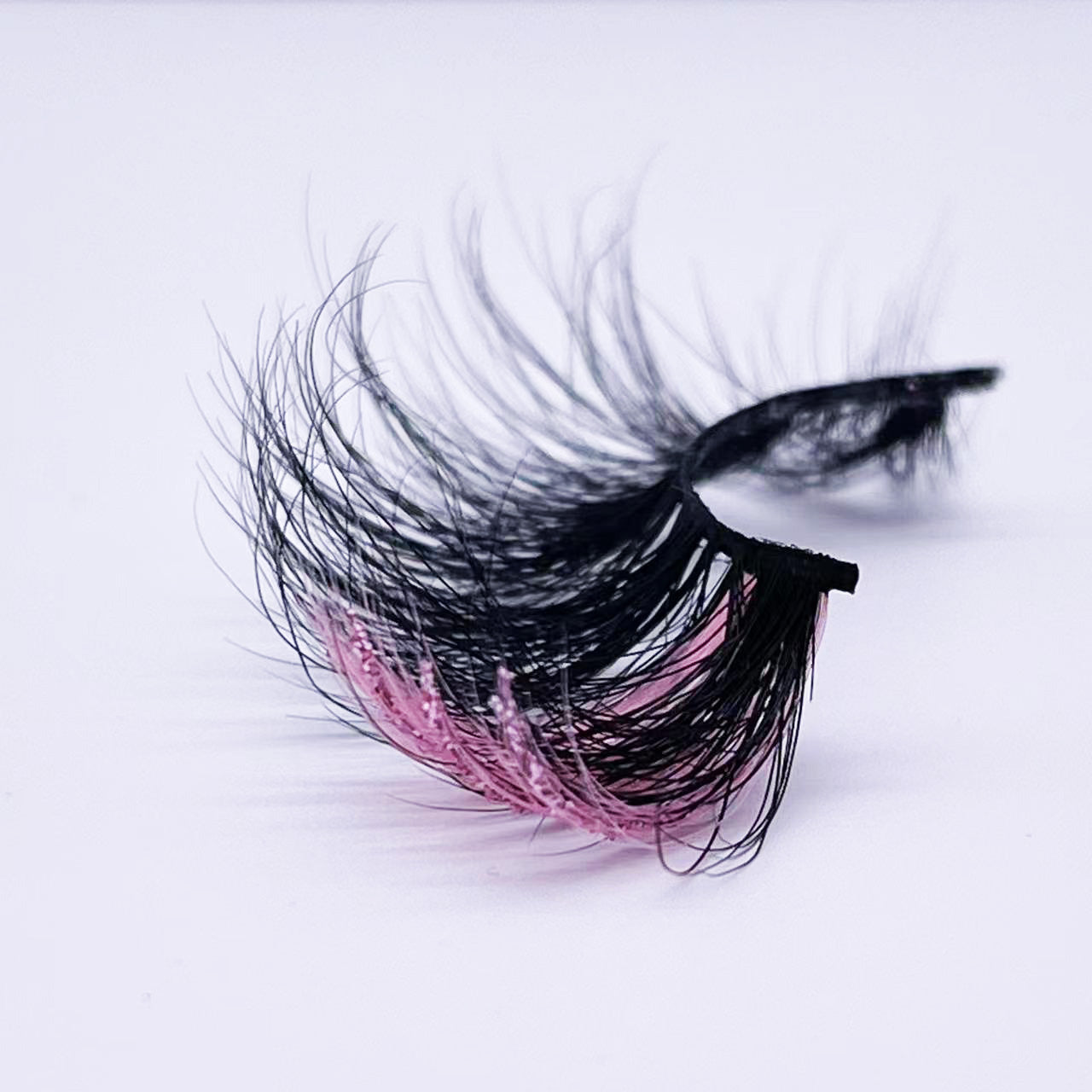 3D  mink glitter color lashes 57A-9CS