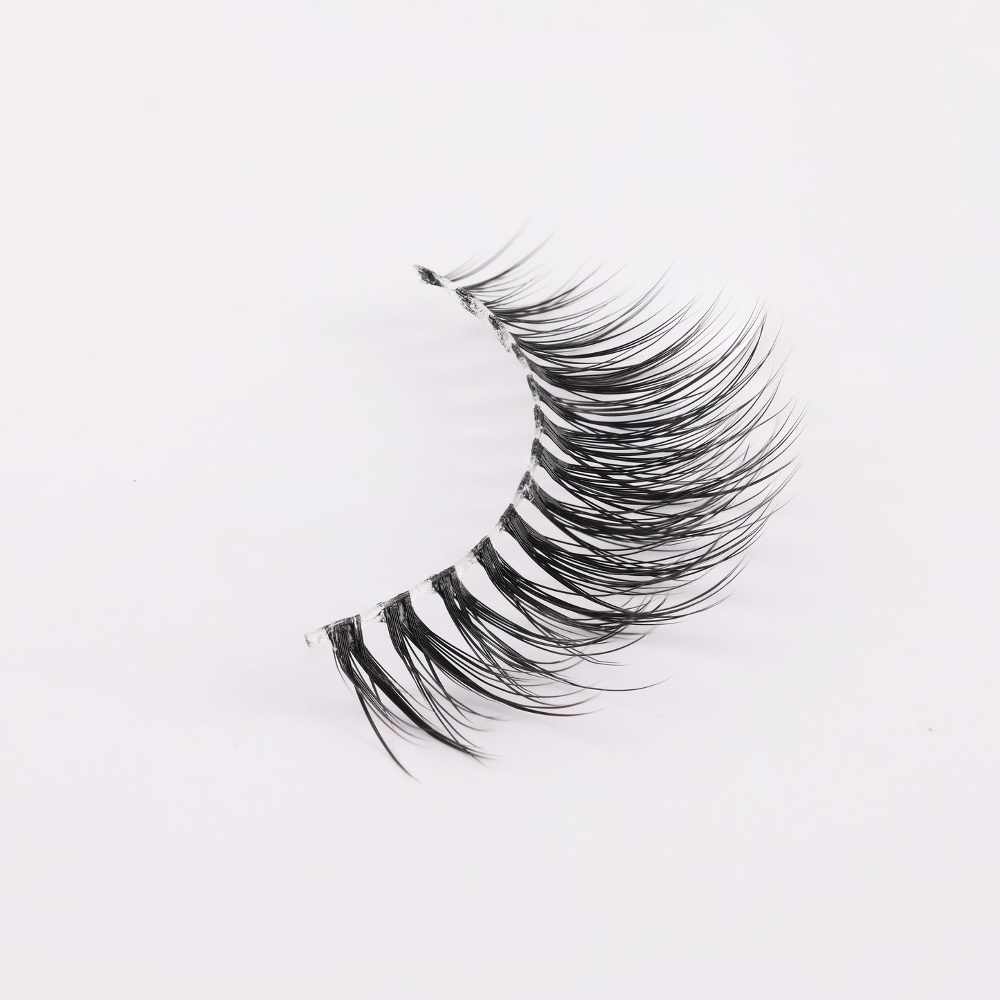 Clear faux mink lashes T113