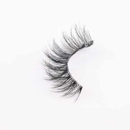 Clear faux mink lashes FM09