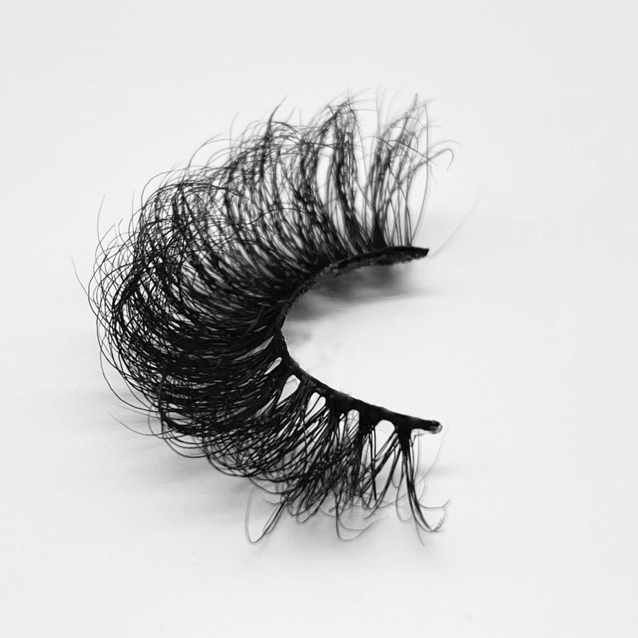 25mm fluffy mink lashes 611A-F