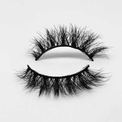 15mm faux mink nature lashes D71S