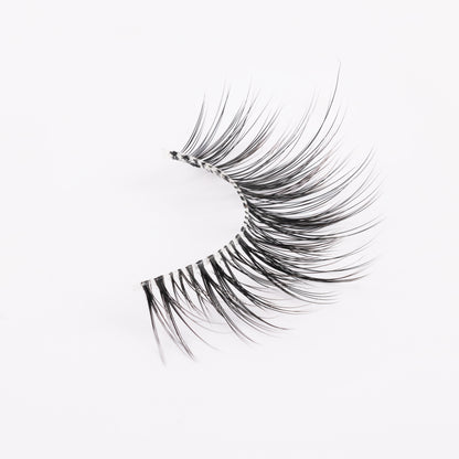 Clear faux mink lashes T112