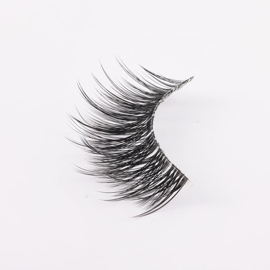 Clear faux mink lashes T114