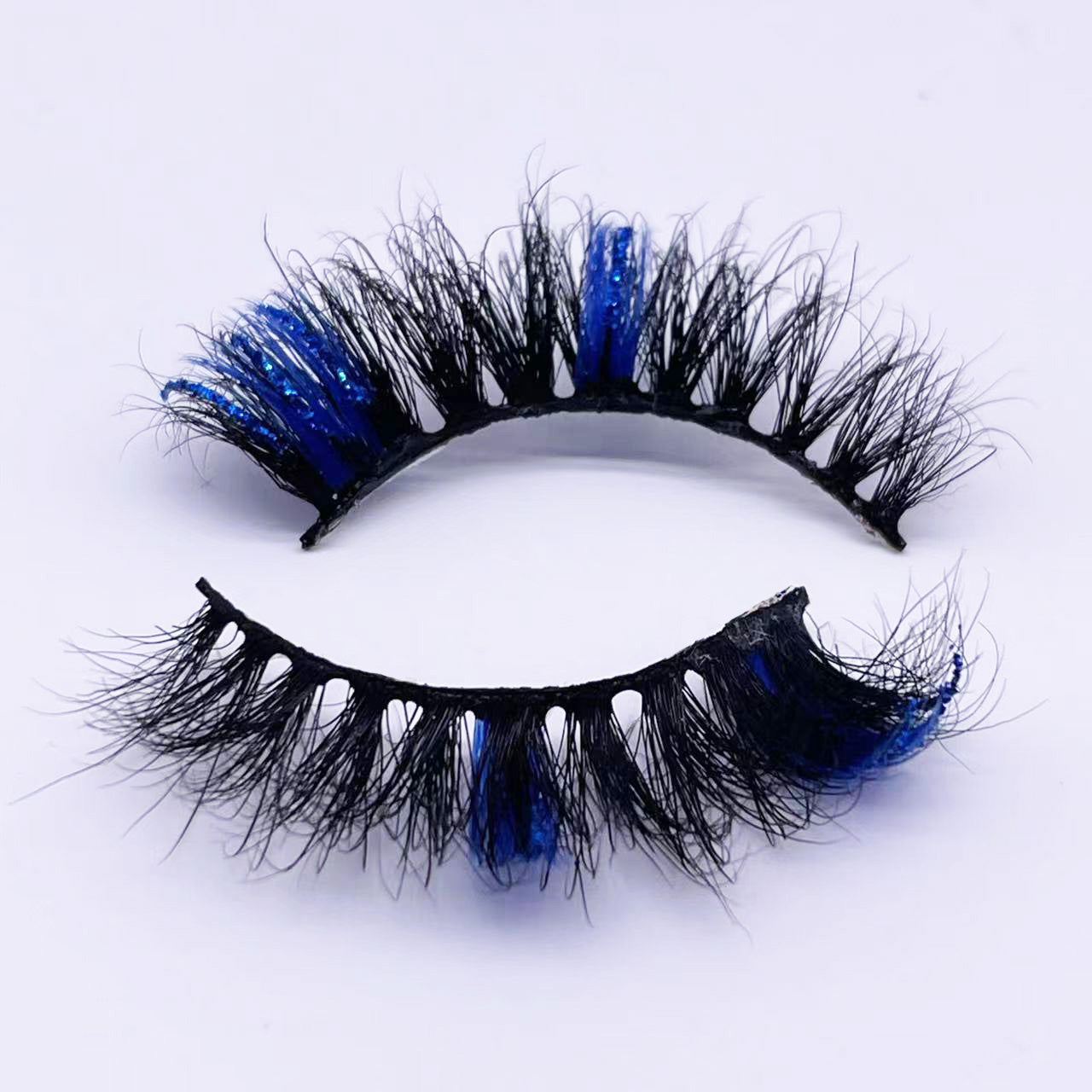 3D  mink glitter color lashes 8112-32CS